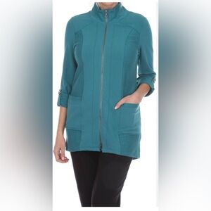 NWT Neon Buddha Roadtrip Women's Jacket 3X Color Green/Teal “Cyan”